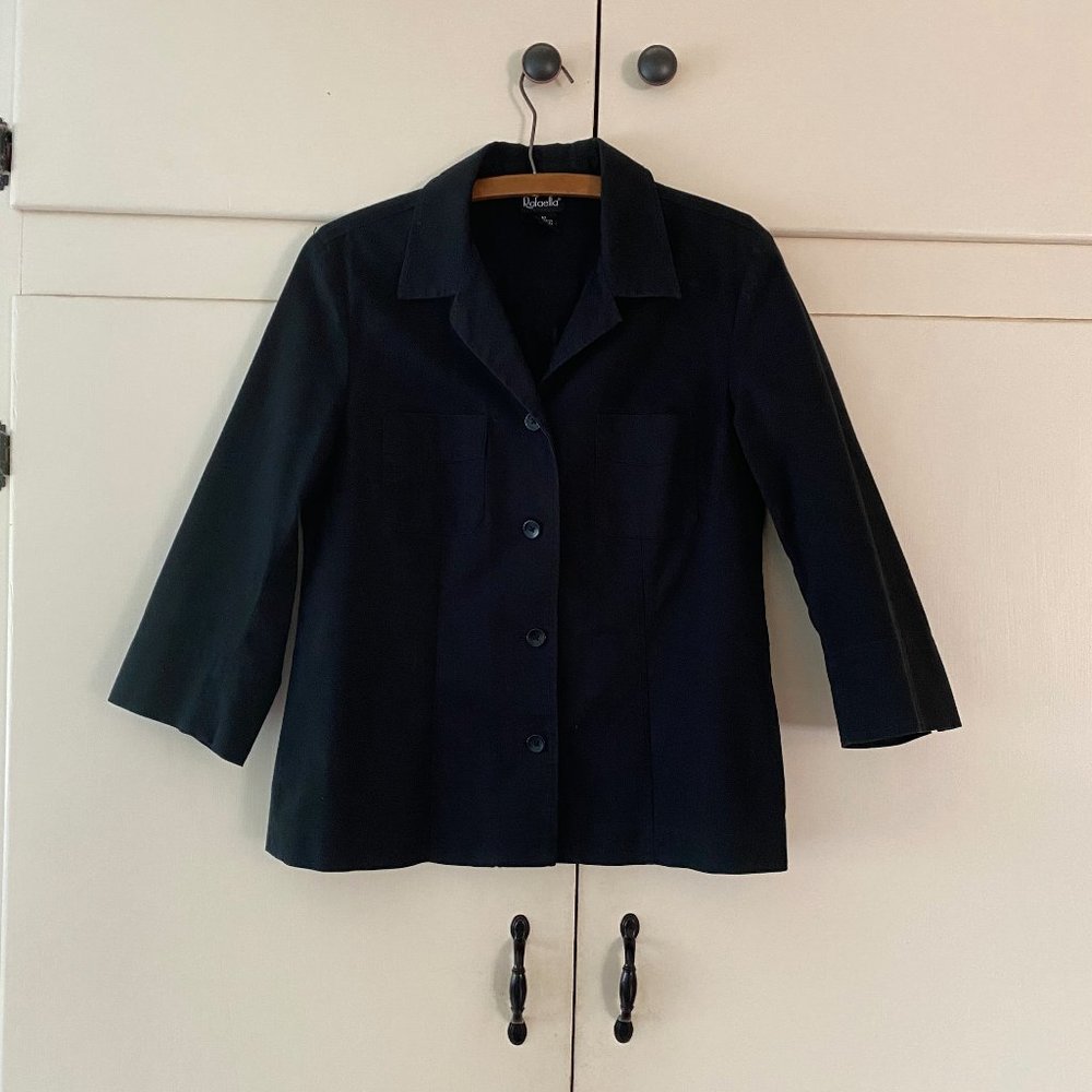 Black Cotton Jacket